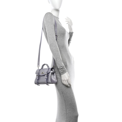 Mulberry Metallic Calfskin Mini Alexa Lilac 2 of 9