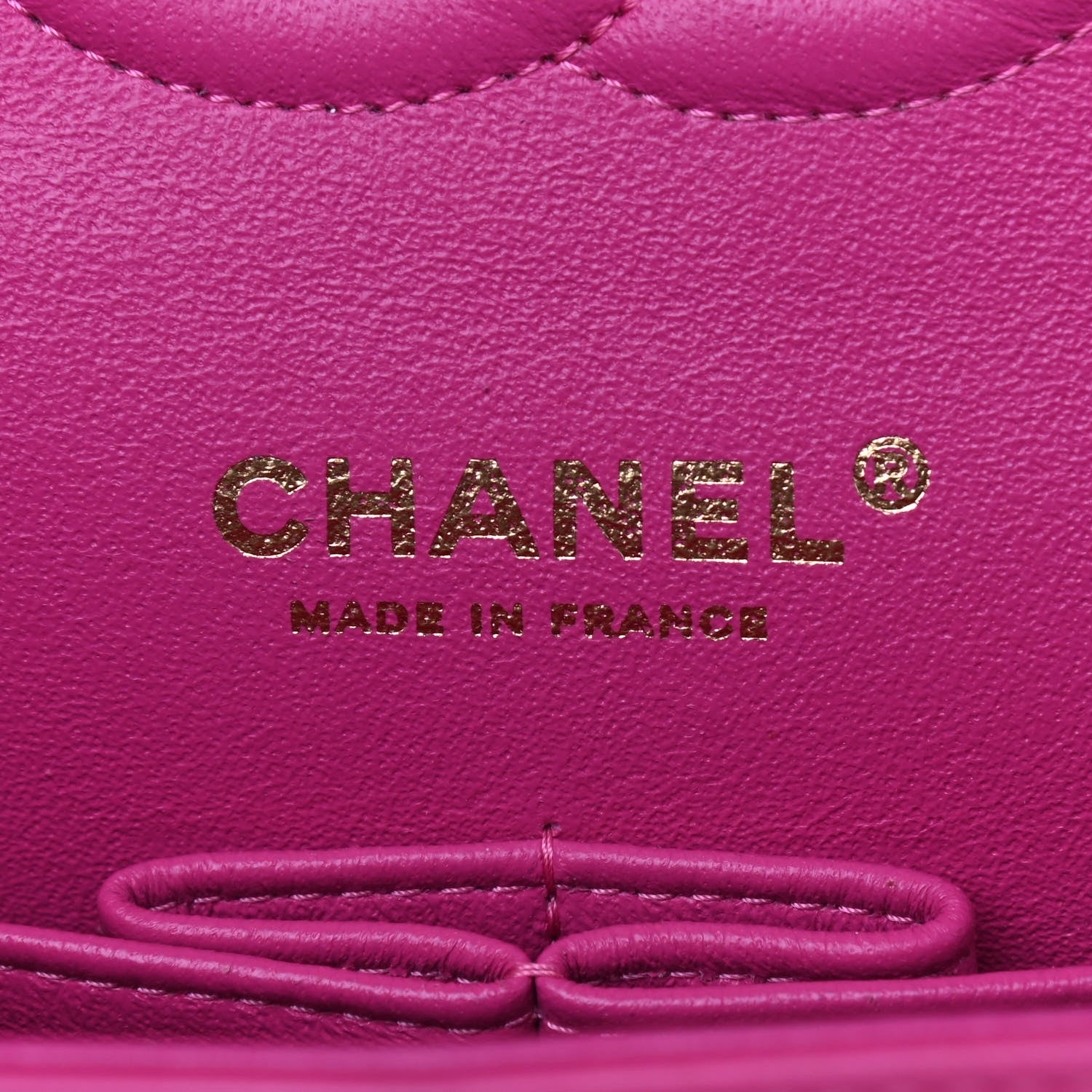 Chanel Lambskin Chevron Quilted Medium Double Flap Pink 6 of 13