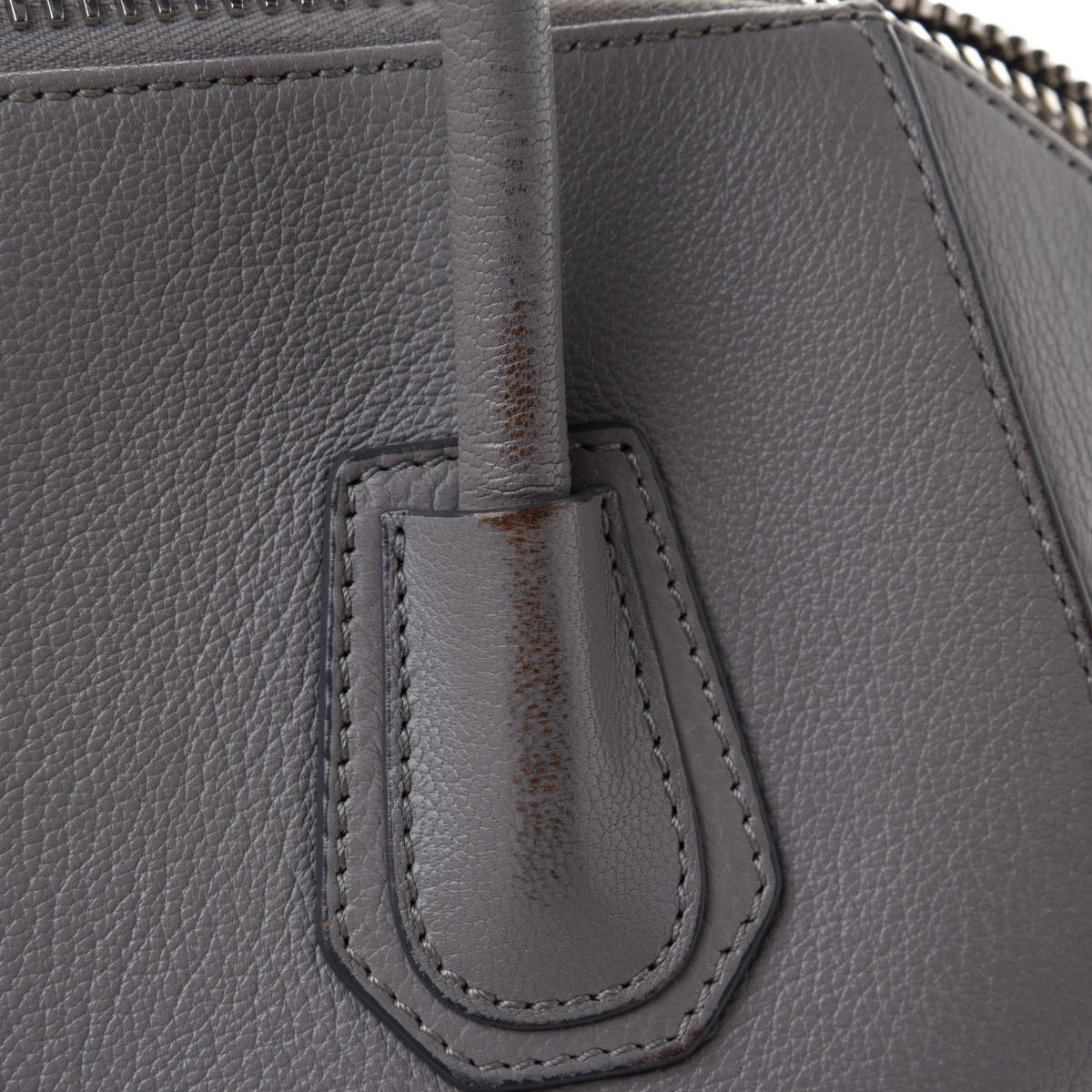 Givenchy Sugar Goatskin Small Antigona Pearl Grey 5 of 5