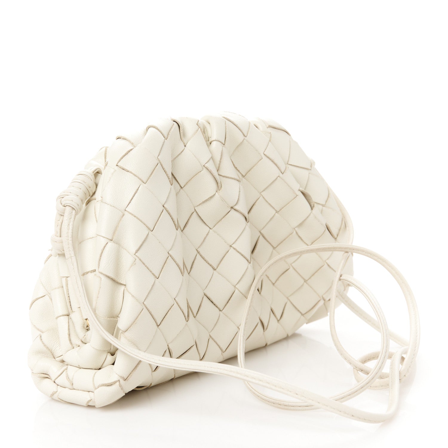 Bottega Veneta Nappa Intrecciato The Mini Pouch Chalk 3 of 11