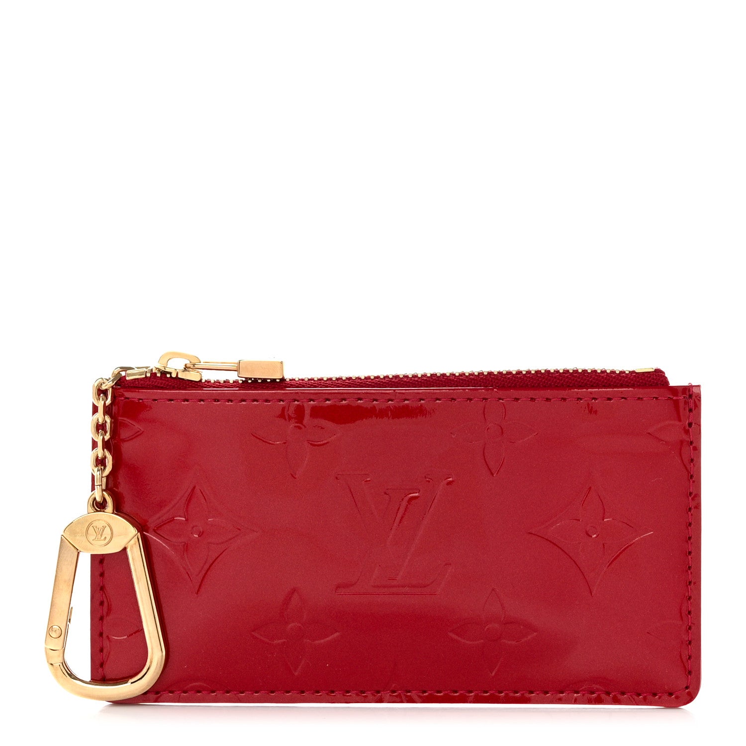 Louis Vuitton Vernis Key Pouch Pomme D'Amour 1 of 10