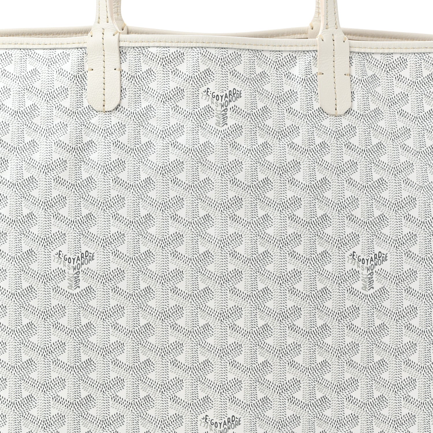 Goyard Goyardine Saint Louis PM White 9 of 11