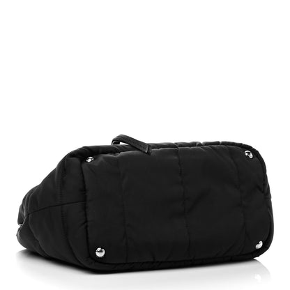 Prada Tessuto Nylon Bomber Tote Black 3 of 4