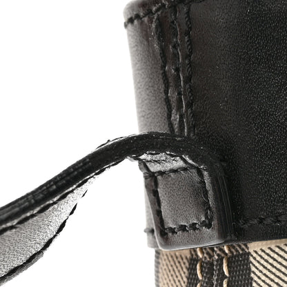 Burberry Vintage Check Shoulder Bag Black 14 of 15