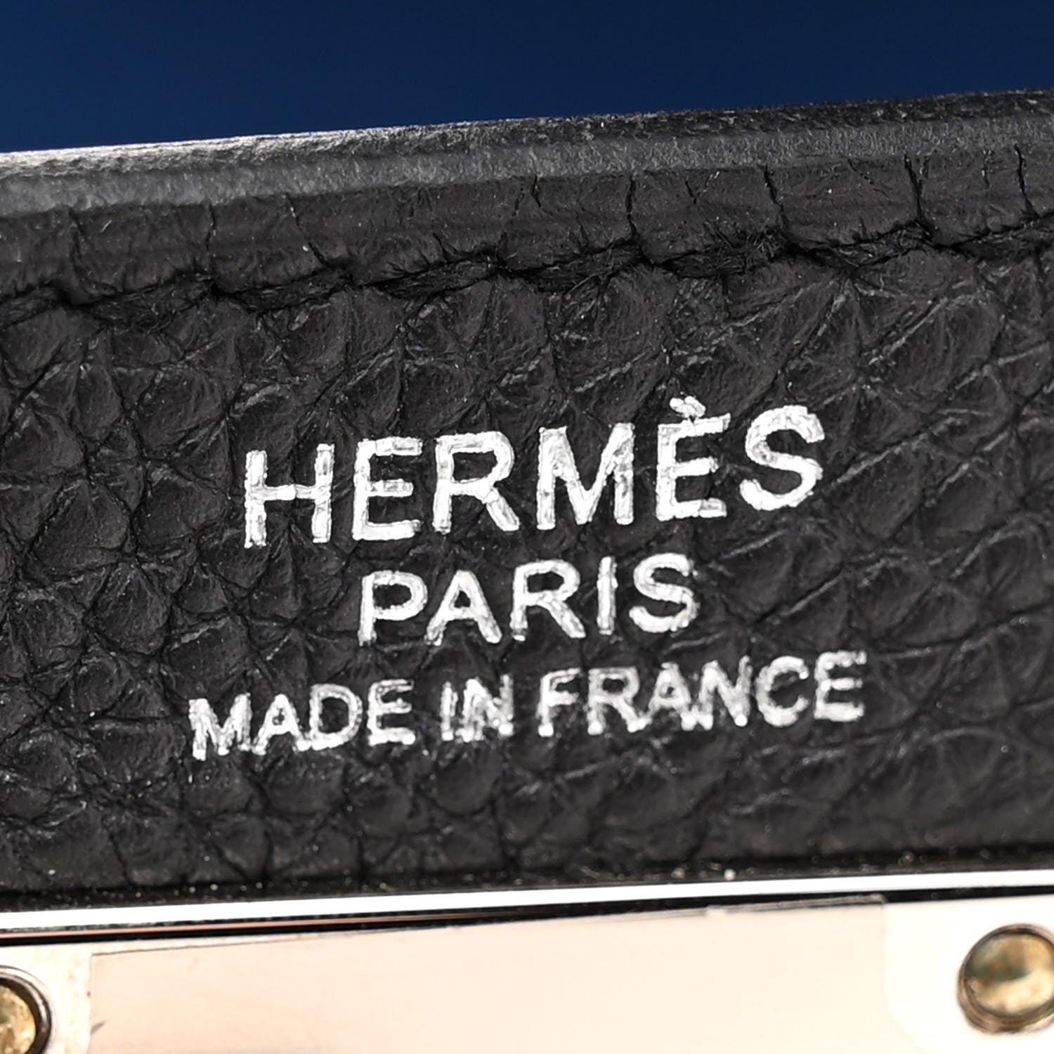 Hermes Togo Hac A Dos PM Backpack Black Bleu de France Jaune de Naples 6 of 12