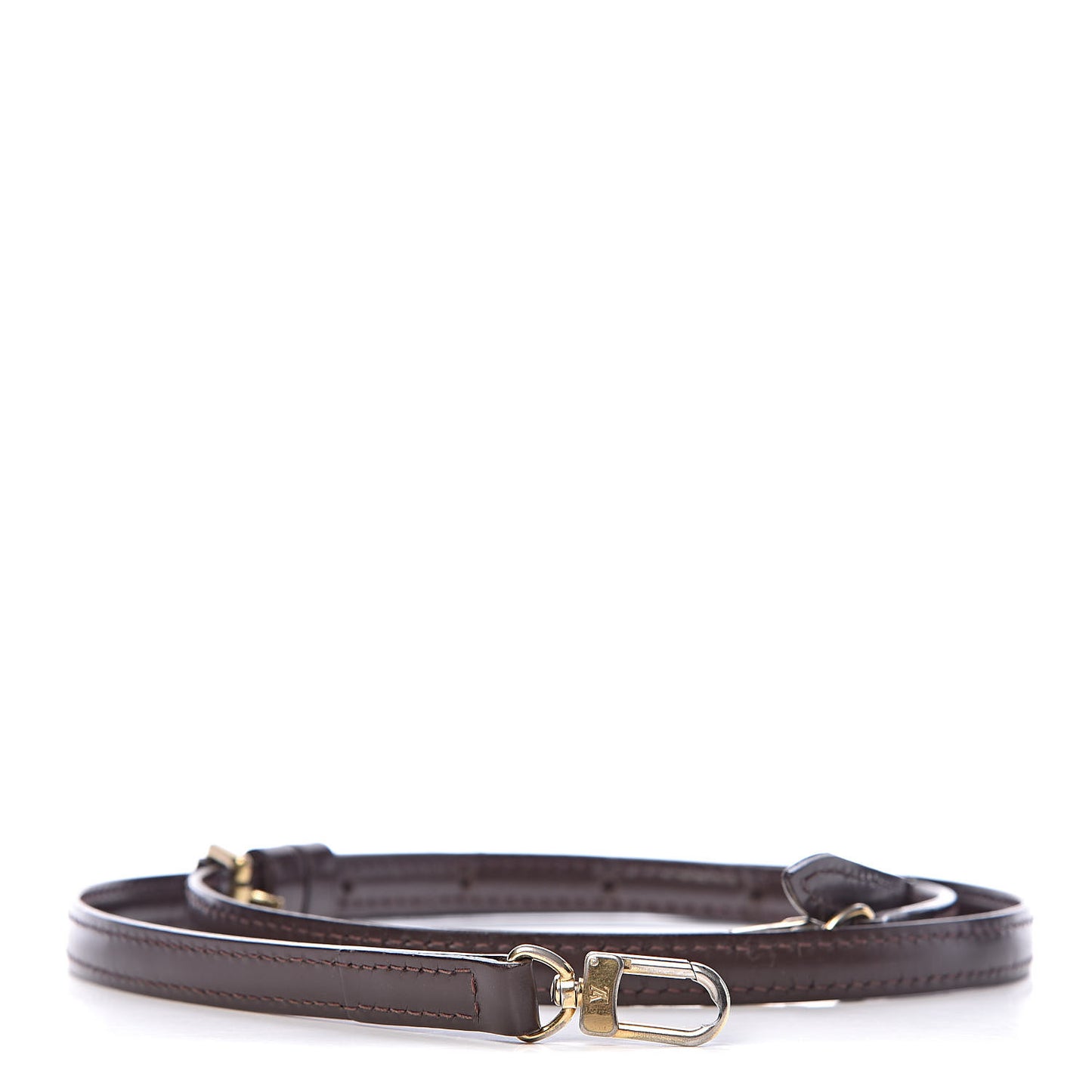Calfskin 12mm Adjustable Shoulder Strap Brown