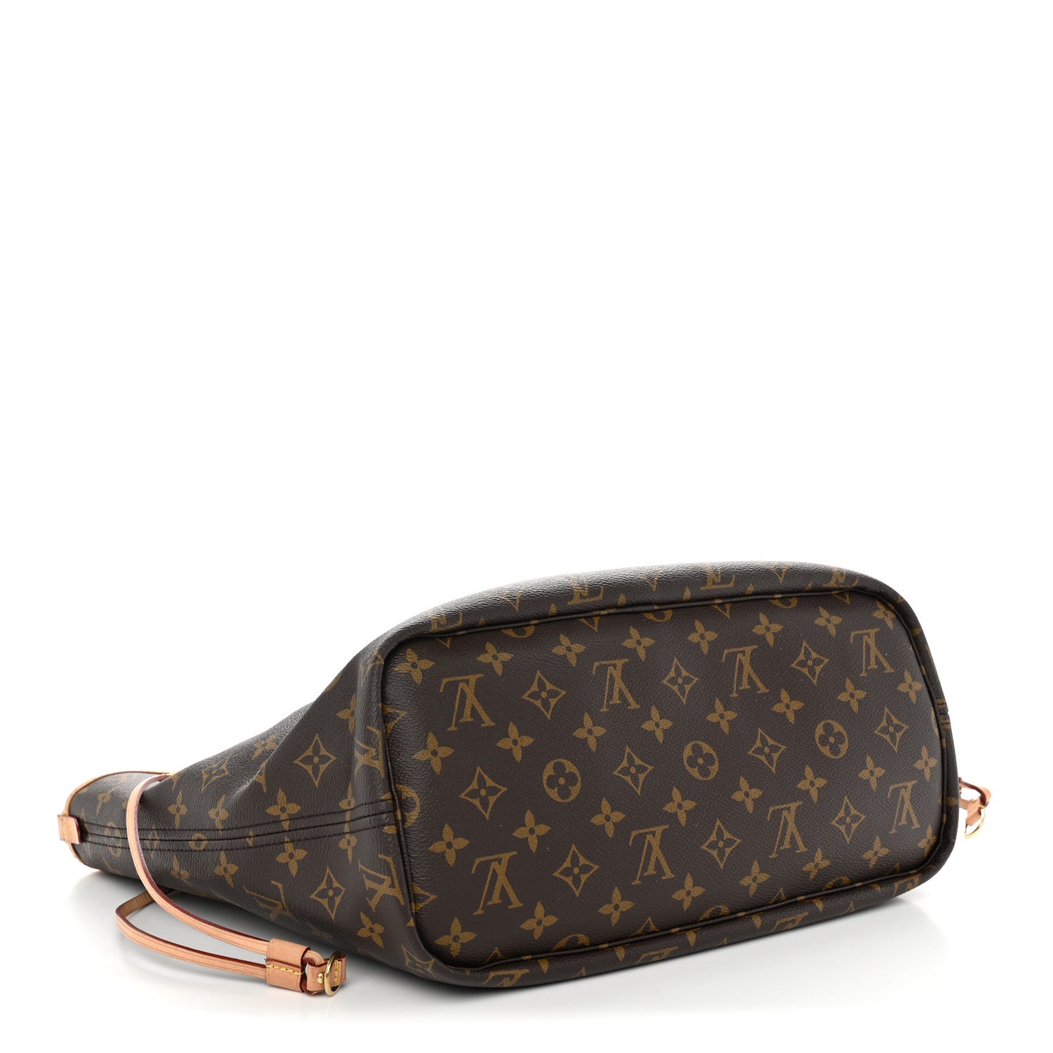 Louis Vuitton Monogram Inside Out Neverfull Bandouliere MM Rouge Sari 4 of 11