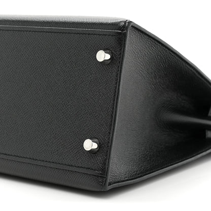 Hermes Epsom Kelly Sellier 32 Black 8 of 16