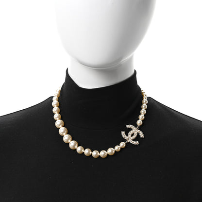 Chanel Pearl CC 100th Anniversary Necklace Light Gold 2 of 5