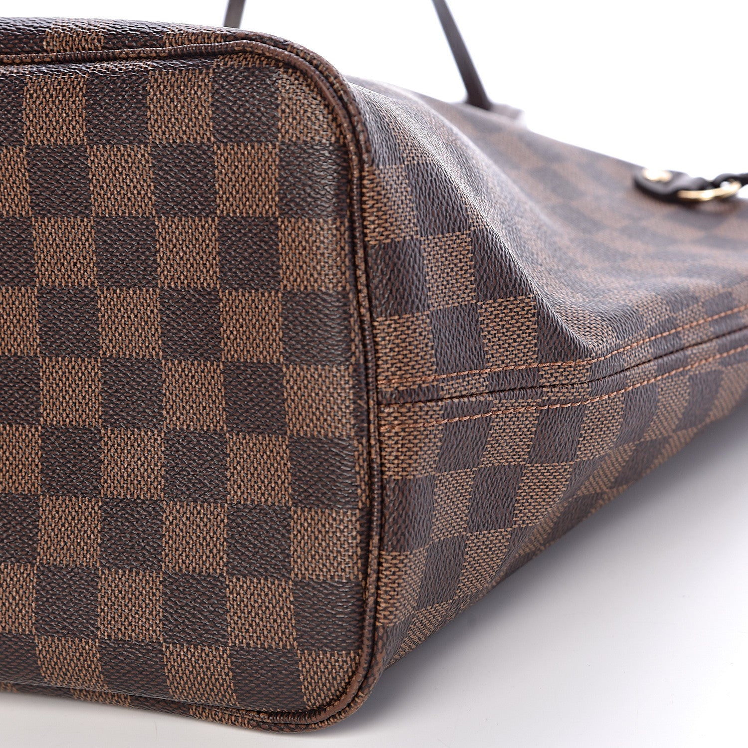 Louis Vuitton Damier Ebene Neo Neverfull MM Rose Ballerine 11 of 13
