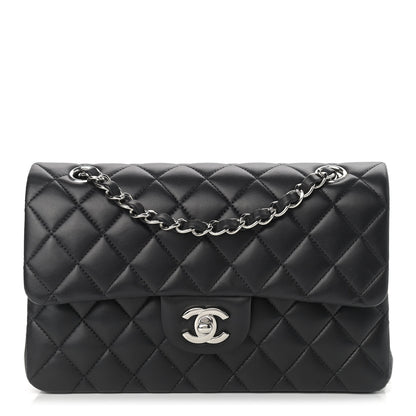 Chanel Lambskin Quilted Small Double Flap Black 1 of 9