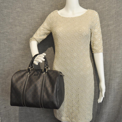 Gucci Monogram Medium Joy Boston Brown 2 of 9