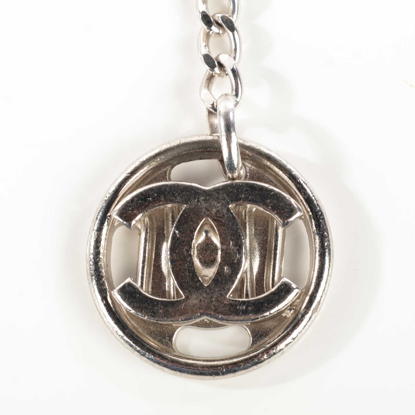 CC Button Belt Silver
