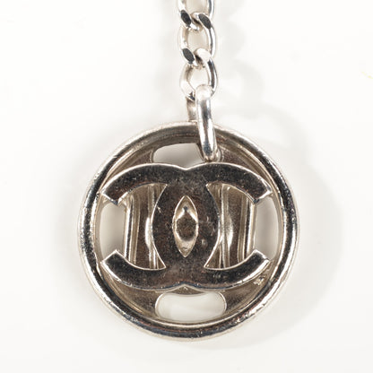 Chanel CC Button Belt Silver 3 of 5