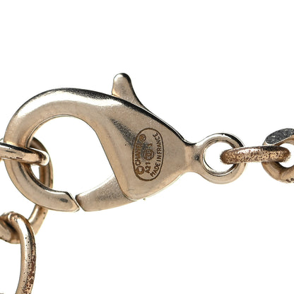 Chanel Crystal CC No.5 Necklace Gold 4 of 4