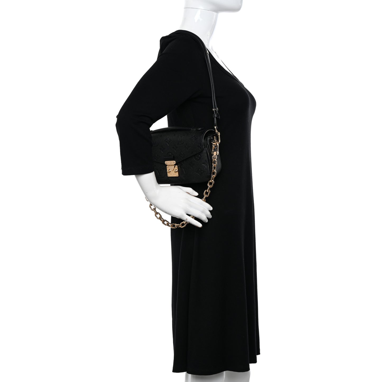 Empreinte Pochette Metis East West Black