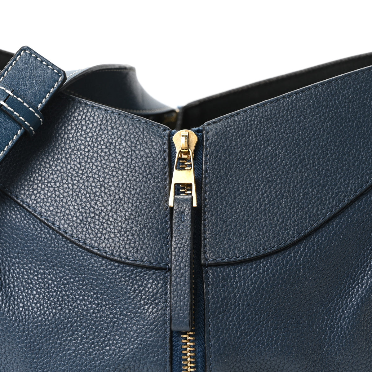 Loewe Grained Calfskin Small Hammock Shoulder Bag Marine 8 of 10
