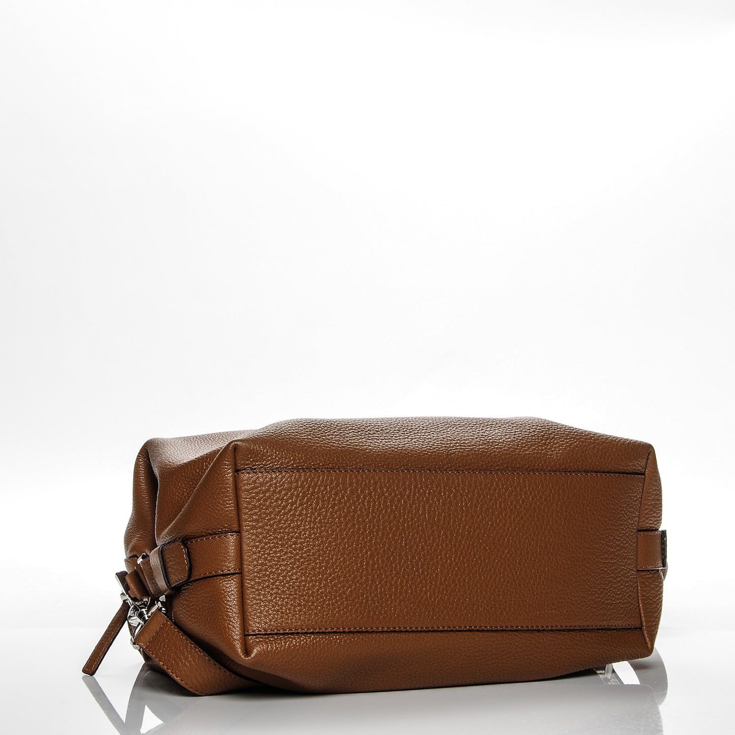 Pebbled Calfskin Medium Nightingale Pony Brown