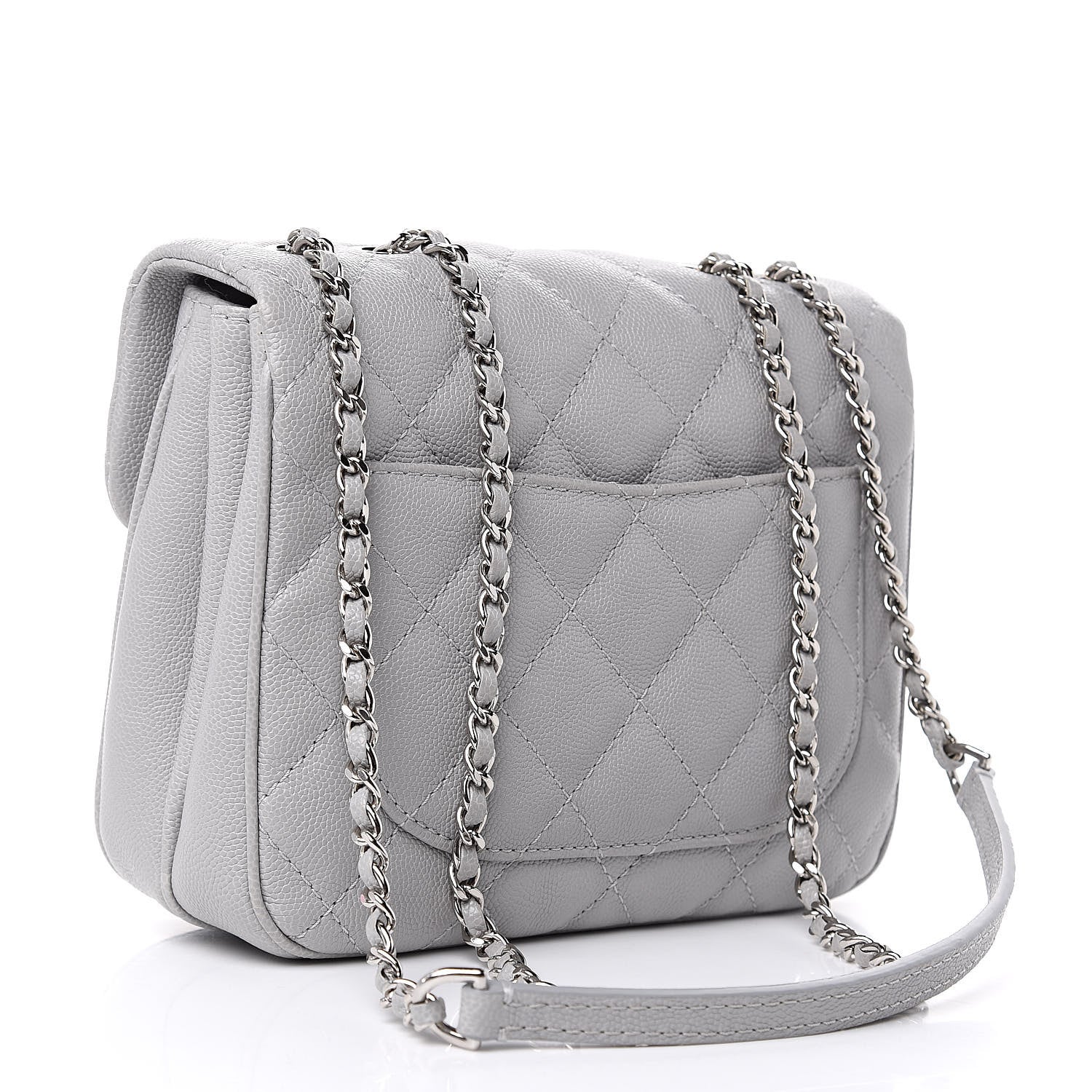 Chanel Caviar Quilted Small Urban Companion Flap Grey 3 of 10