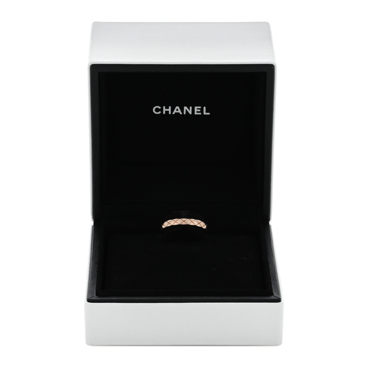 Chanel 18K Beige Gold Mini Coco Crush Ring 52 6 5 of 5