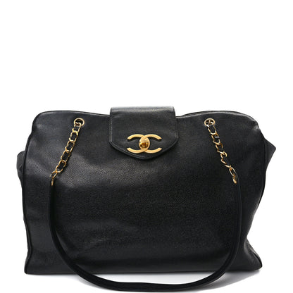 Chanel Caviar XL Weekender Bag Black 1 of 12