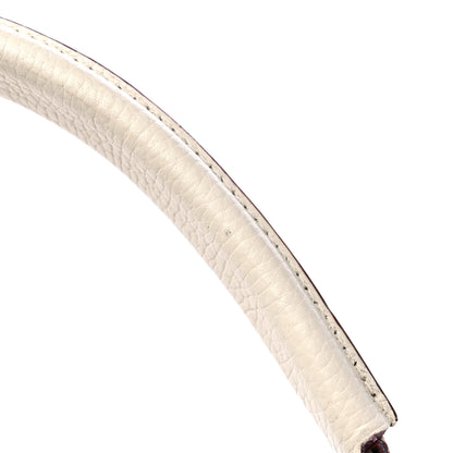 Louis Vuitton Taurillon Capucines MM Blanc Casse 15 of 16