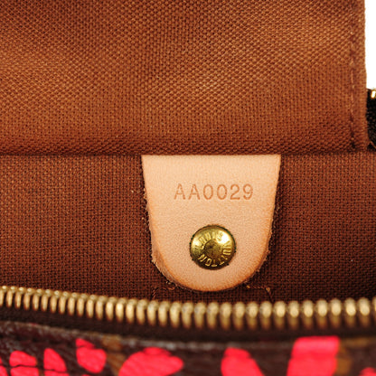 Louis Vuitton Monogram Graffiti Speedy 30 Fuchsia 7 of 8