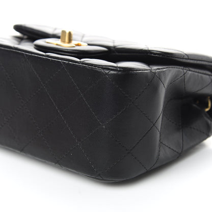 Chanel Lambskin Quilted Mini Square Flap Black 6 of 10
