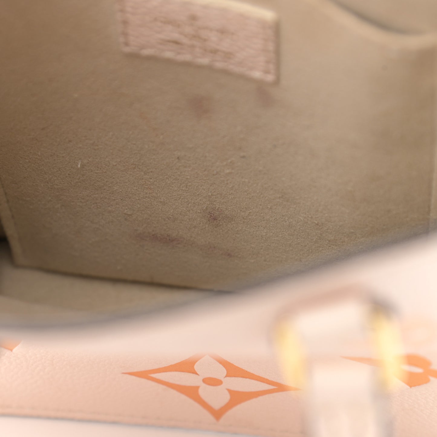 Empreinte Monogram Giant By The Pool Petit Sac Plat Cream Saffron