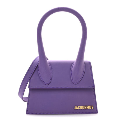 Jacquemus Nubuck Le Chiquito Moyen Purple 1 of 10