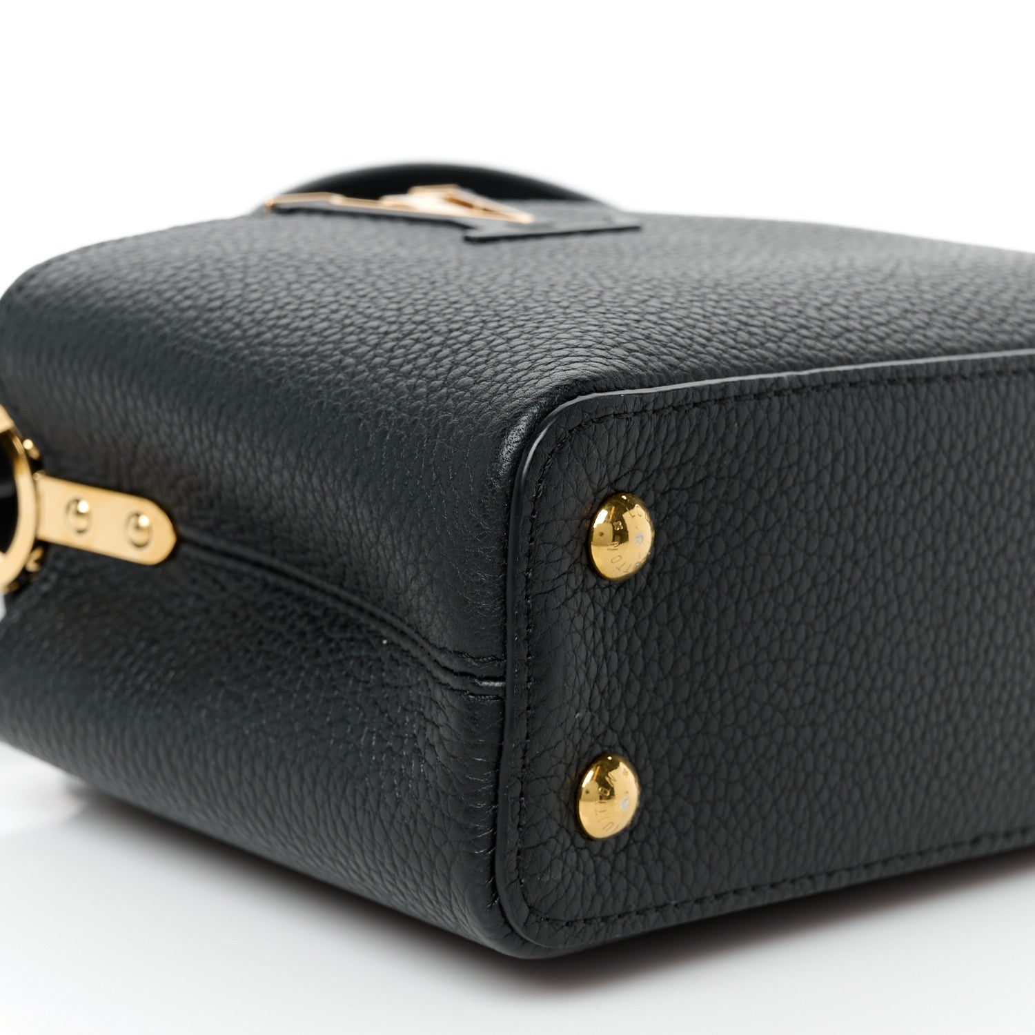 Louis Vuitton Taurillon Mini Capucines Black 7 of 8