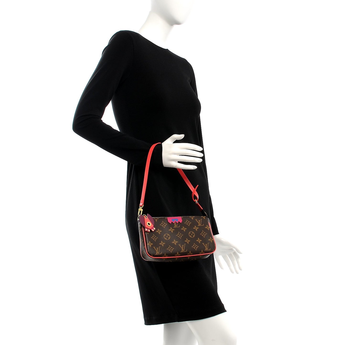 Monogram Totem Pochette Accessories Flamingo