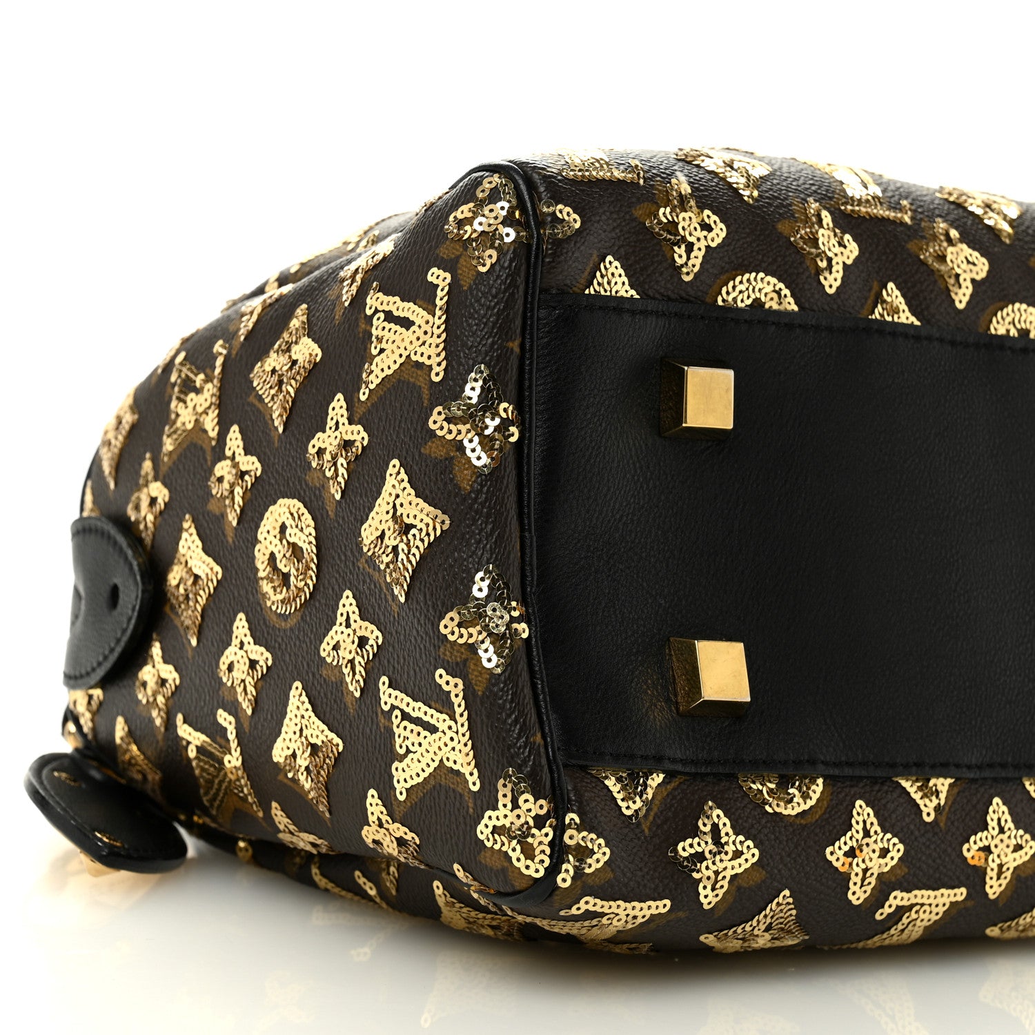 Louis Vuitton Monogram Sequins Eclipse Speedy 28 Gold 8 of 10