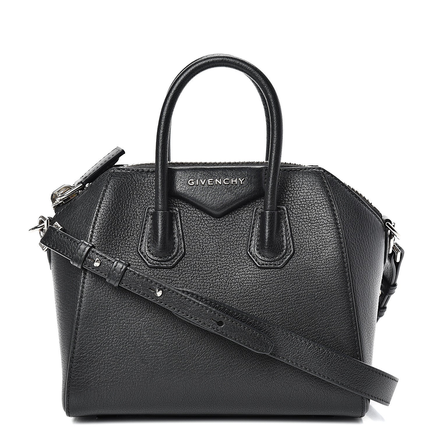 Givenchy Sugar Goatskin Mini Antigona Black 1 of 10
