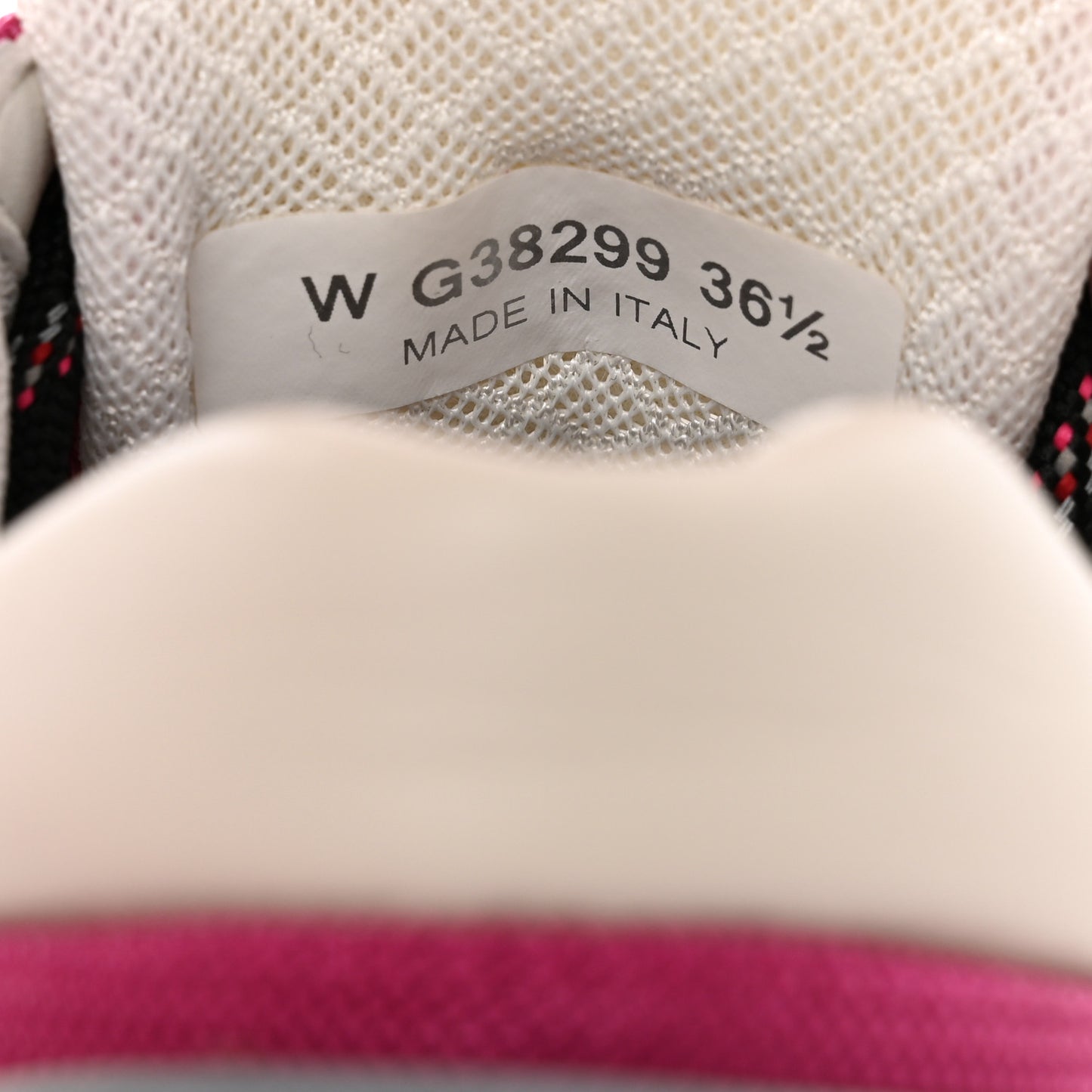 Mesh Suede Calfskin Grained Calfskin Womens CC Sneakers Dark 36.5 Pink Silver