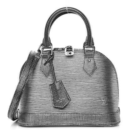 Louis Vuitton Epi Alma BB Platine 1 of 7
