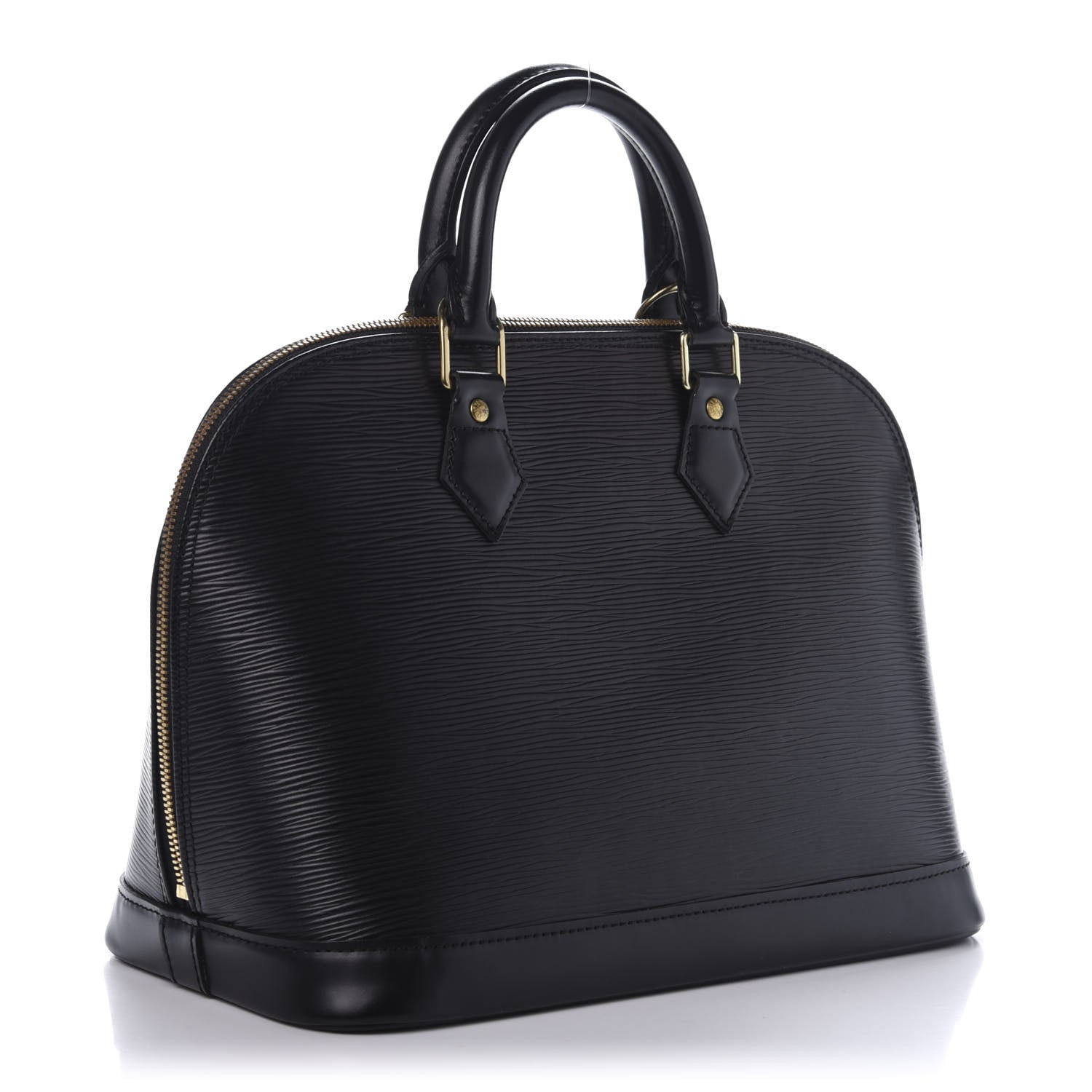 Louis Vuitton Epi Alma PM Black 3 of 10