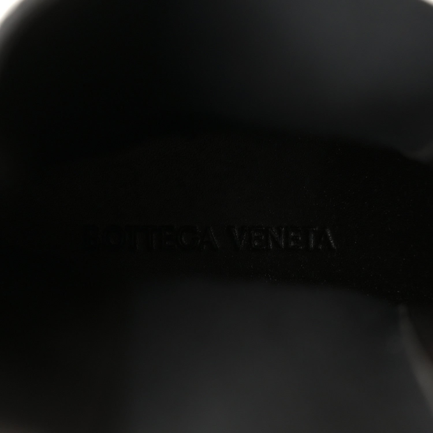 Bottega Veneta Calfskin The Tire Chelsea Boots 37 Black Transparent 8 of 9