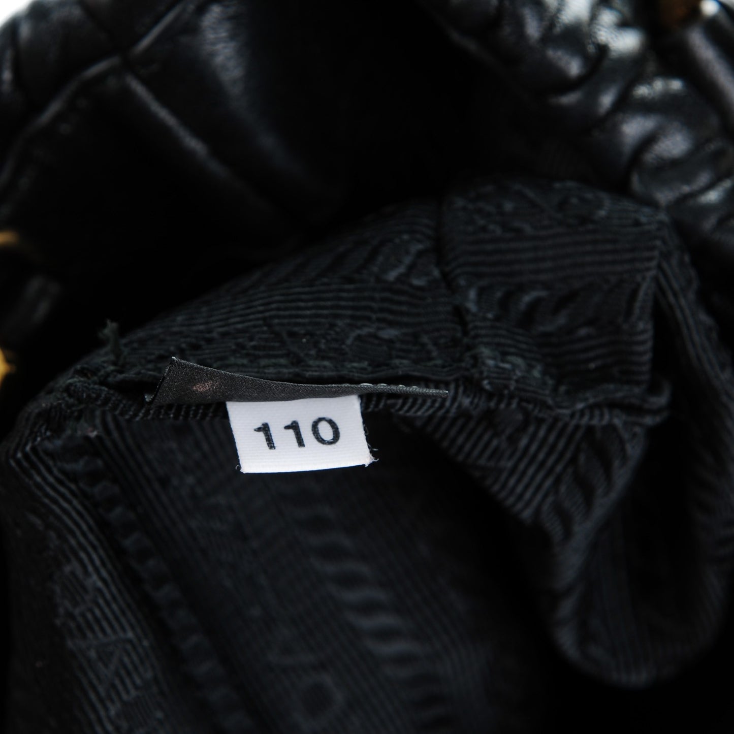 Nappa Gaufre Mini Crossbody Nero Black