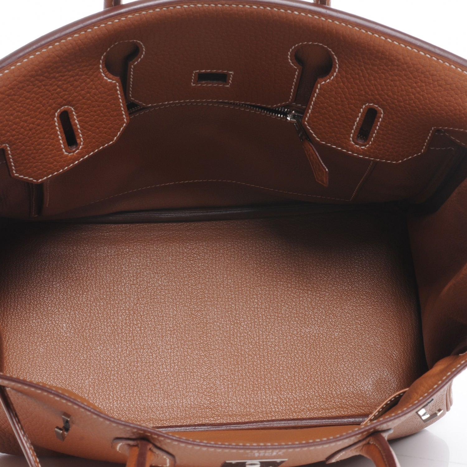 Hermes Taurillon Clemence Birkin 30 Gold 10 of 12