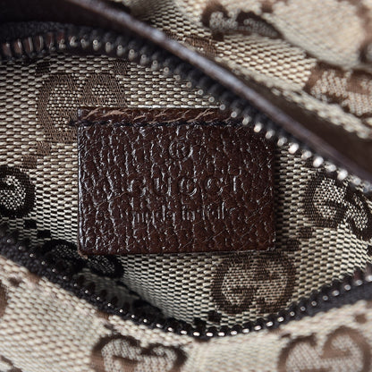 Gucci Monogram Web Belt Bag Dark Brown 6 of 7