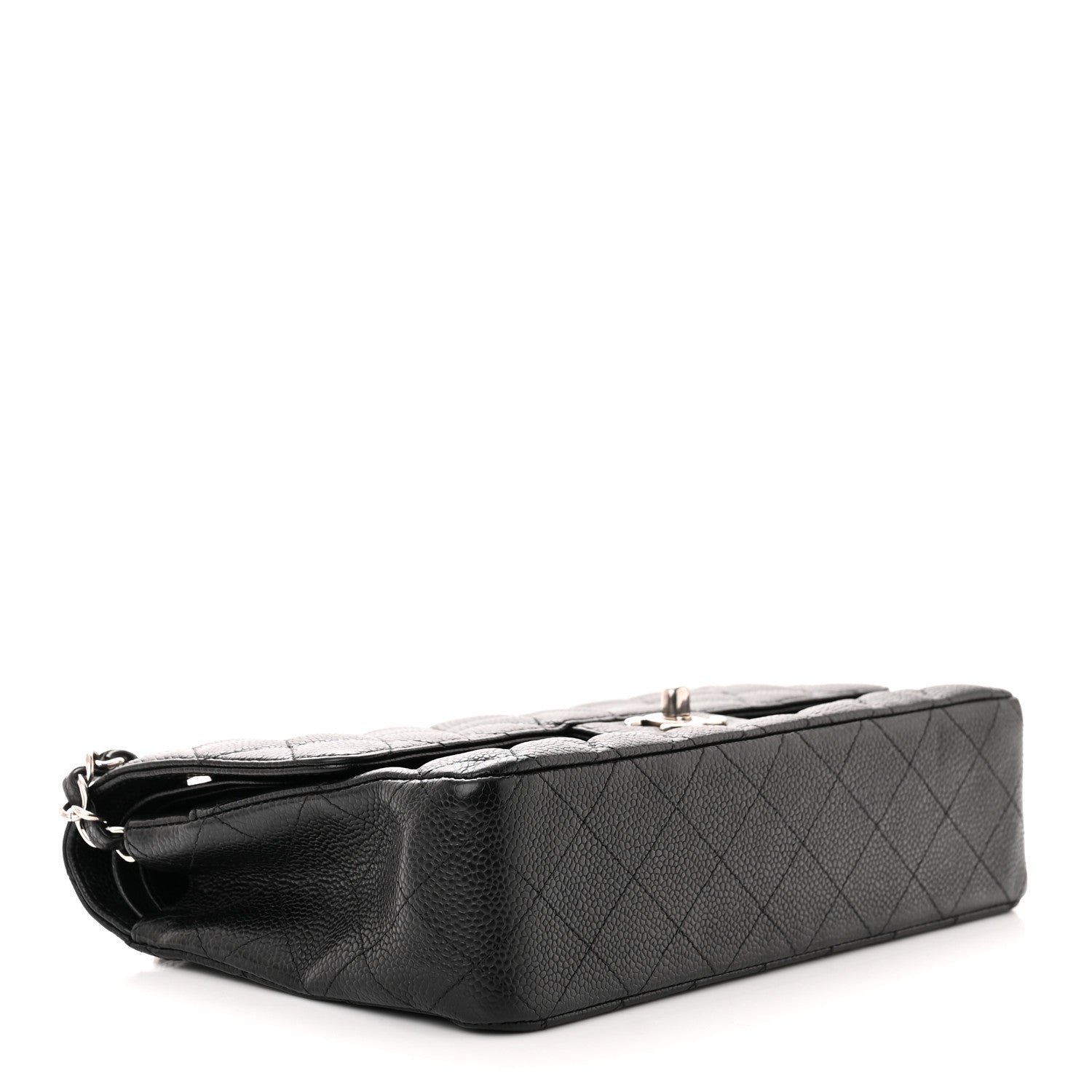 Chanel Caviar Quilted Medium Double Flap Black 4 of 10