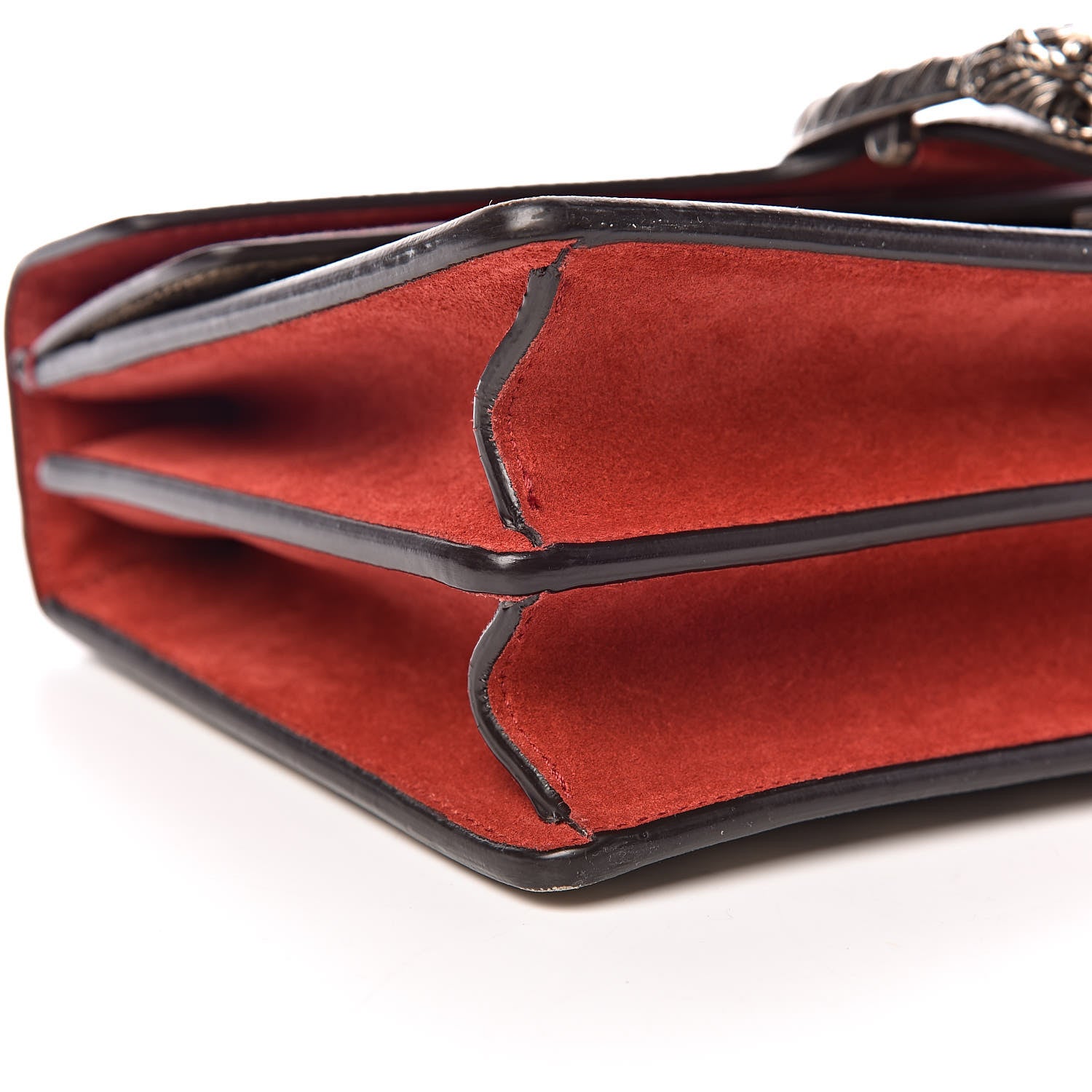 Gucci GG Supreme Monogram Small Dionysus Shoulder Bag Red 11 of 15