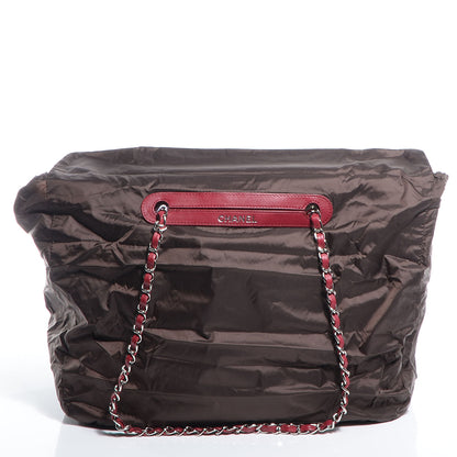 Chanel Aged Calfskin Quilted Large Reissue Camera Case Red 8 of 10