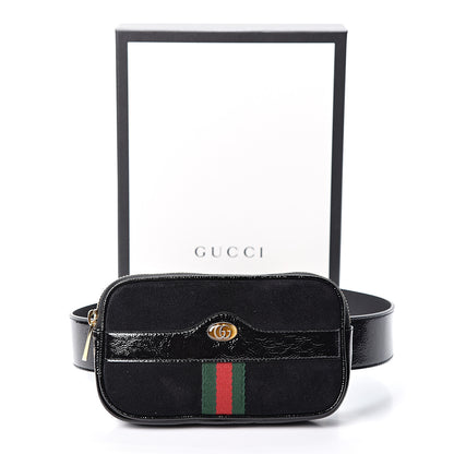 Gucci Suede Patent Ophidia Belted iPhone Case 75 30 Black 11 of 11
