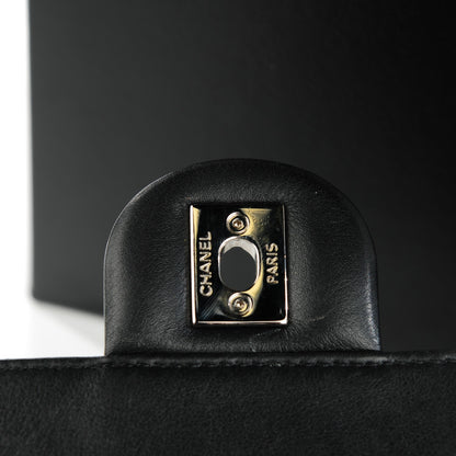 Chanel Patent Quilted Large Coco Shine Flap Black 5 of 8