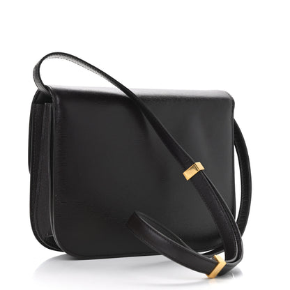 Celine Liege Calfskin Medium Classic Box Flap Bag Espresso 3 of 11