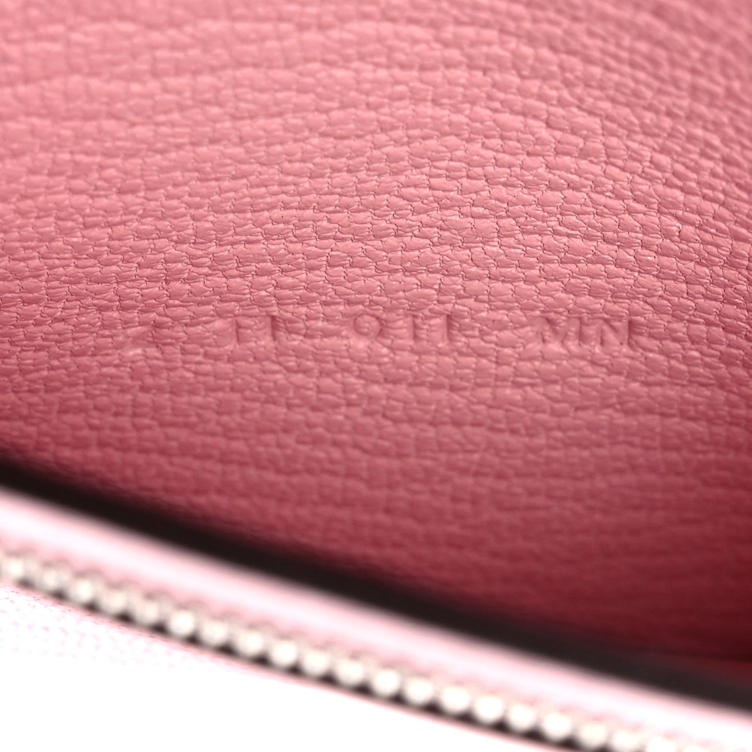 Hermes Chevre Mysore Bearn Gusset Wallet Rose Sakura 7 of 10
