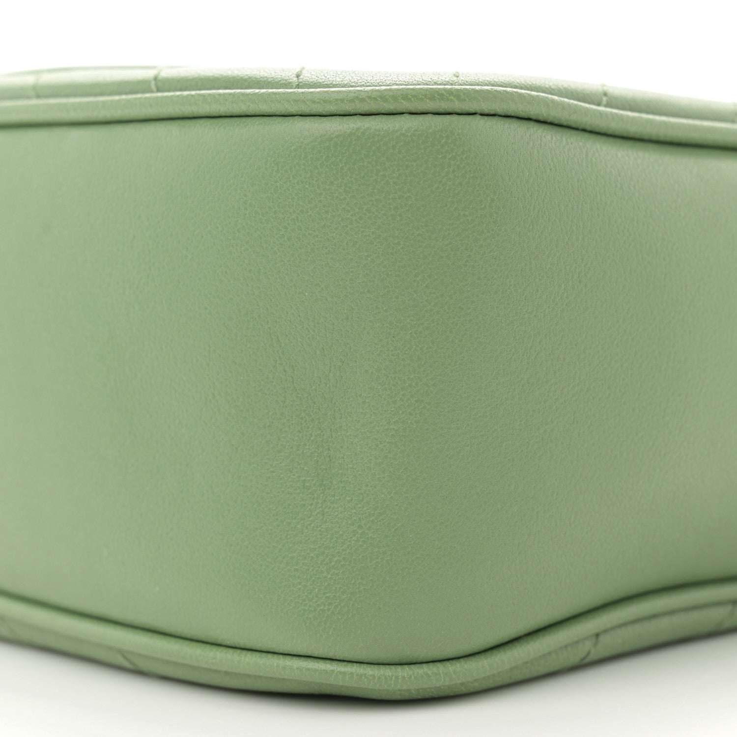Gucci Sakai Be Green Calfskin Diagonal Stitched Small Blondie Shoulder Bag Light Green 10 of 10