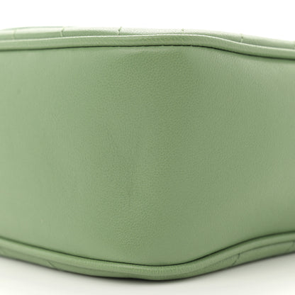 Gucci Sakai Be Green Calfskin Diagonal Stitched Small Blondie Shoulder Bag Light Green 10 of 10
